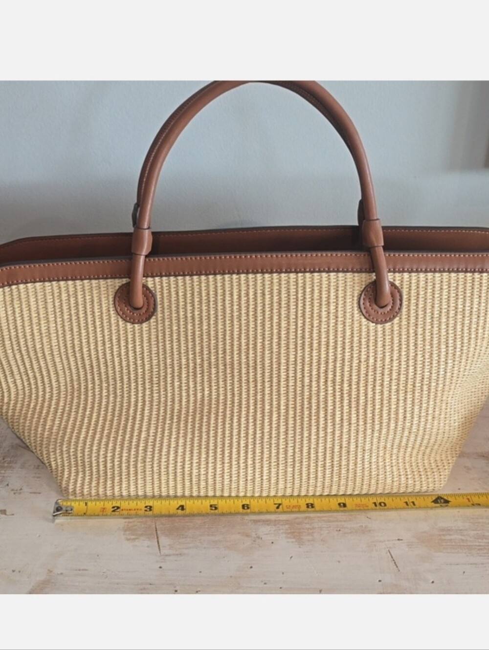 Tuckernuck Raffia Brett Tote - Picture 5 of 6